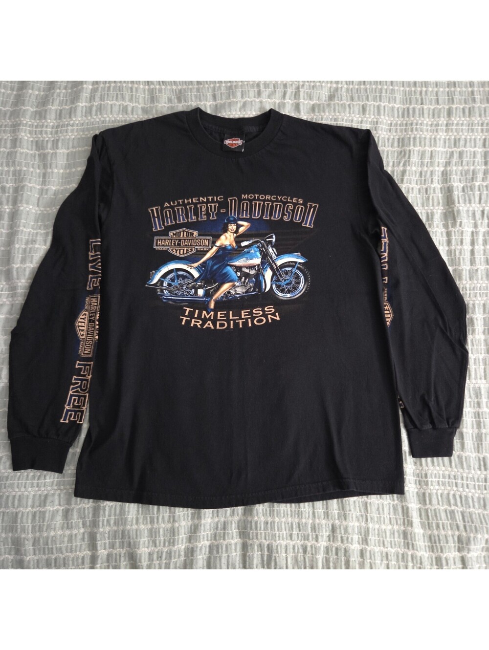 Harley-Davidson Timeless Tradition black long sleeve T-shirt
